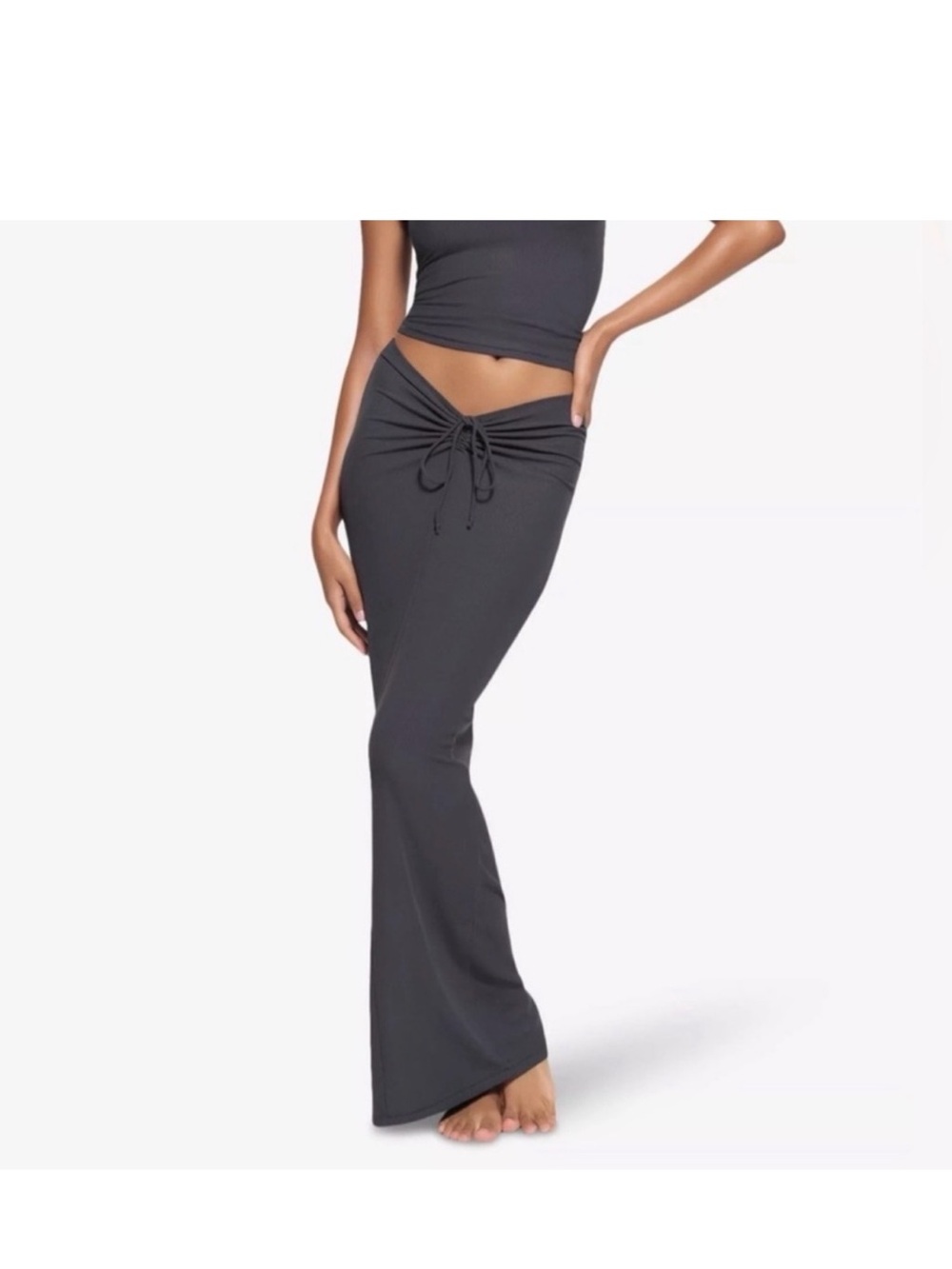 NWT Skims Soft Lounge Rib Skirt 4X
